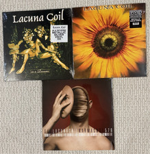 LACUNA COIL 3LP Lot Ltd Ed Color Vinyl Comalies In AReverie Karmacode BRAND NEW picture