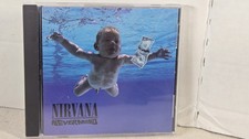 Original 1991 US Initial First Pressing Nirvana Never Mind CD picture