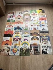 Lot of 60 Vintage 45 RPM 7