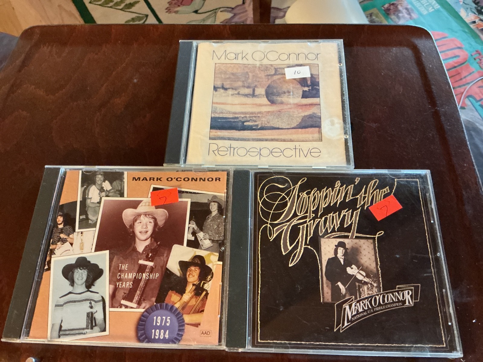 Lot of 3 cds..Mark O'Connor – Retrospective + 2 other CDs..all like new
