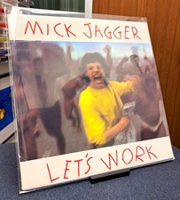Mick Jagger “Let’s Work” 12” Single PROMO PRESSING 1987 Release picture