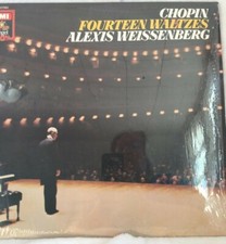 Chopin LP  Fourteen Waltzes  Alexis Weissenberg  Piano EMI Angel Digital picture