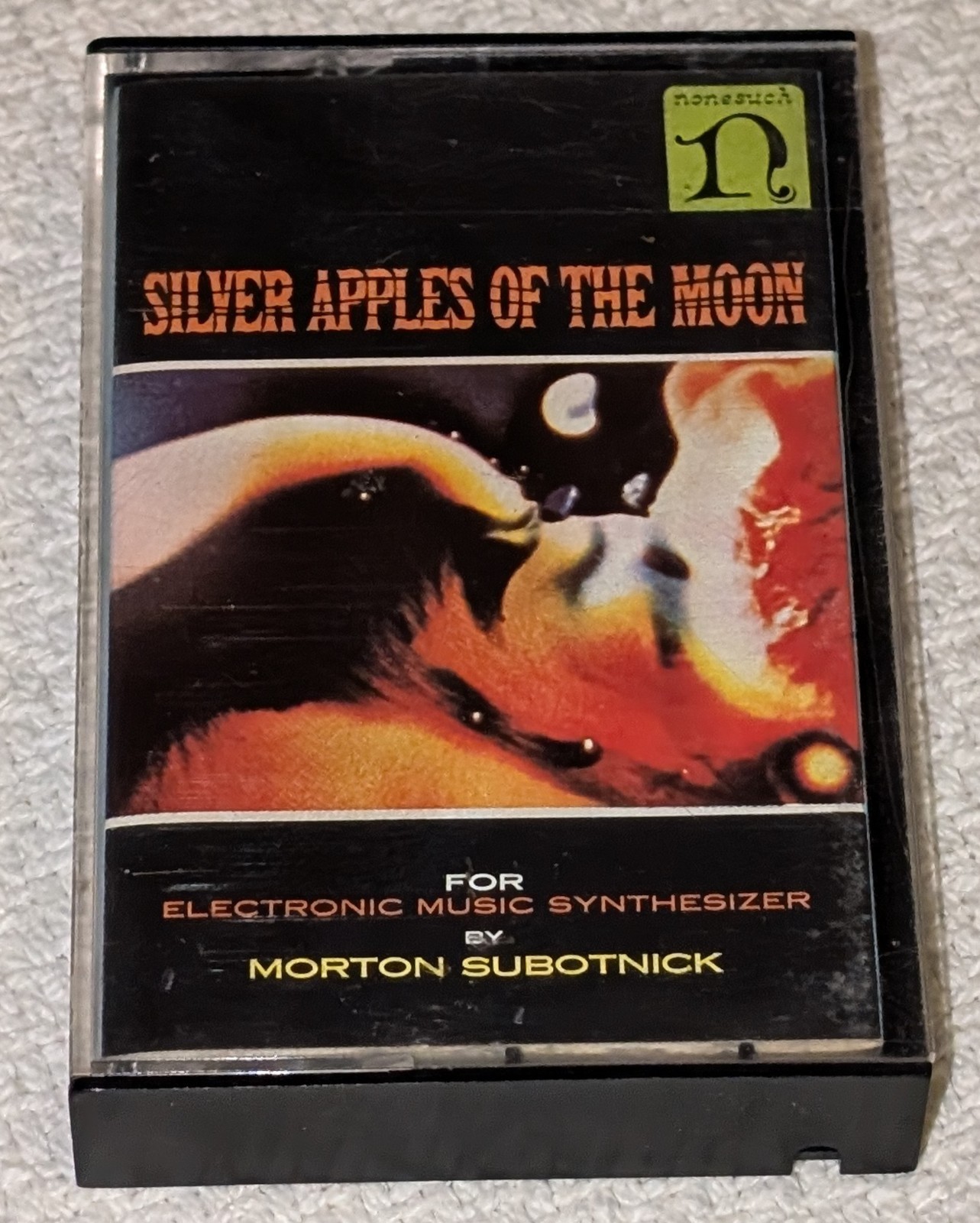Subotnick SILVER APPLES OF THE MOON Buchla ED1 cassette 1967 Nonesuch N5-1174