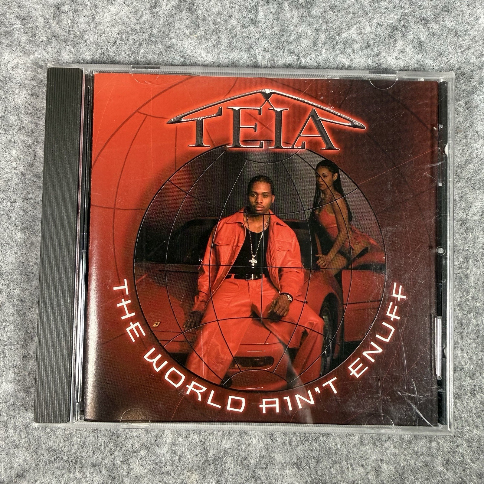 Tela - The World Ain\'t Enuff CD 2000 Record Company Promo Rap R&B Tennessee