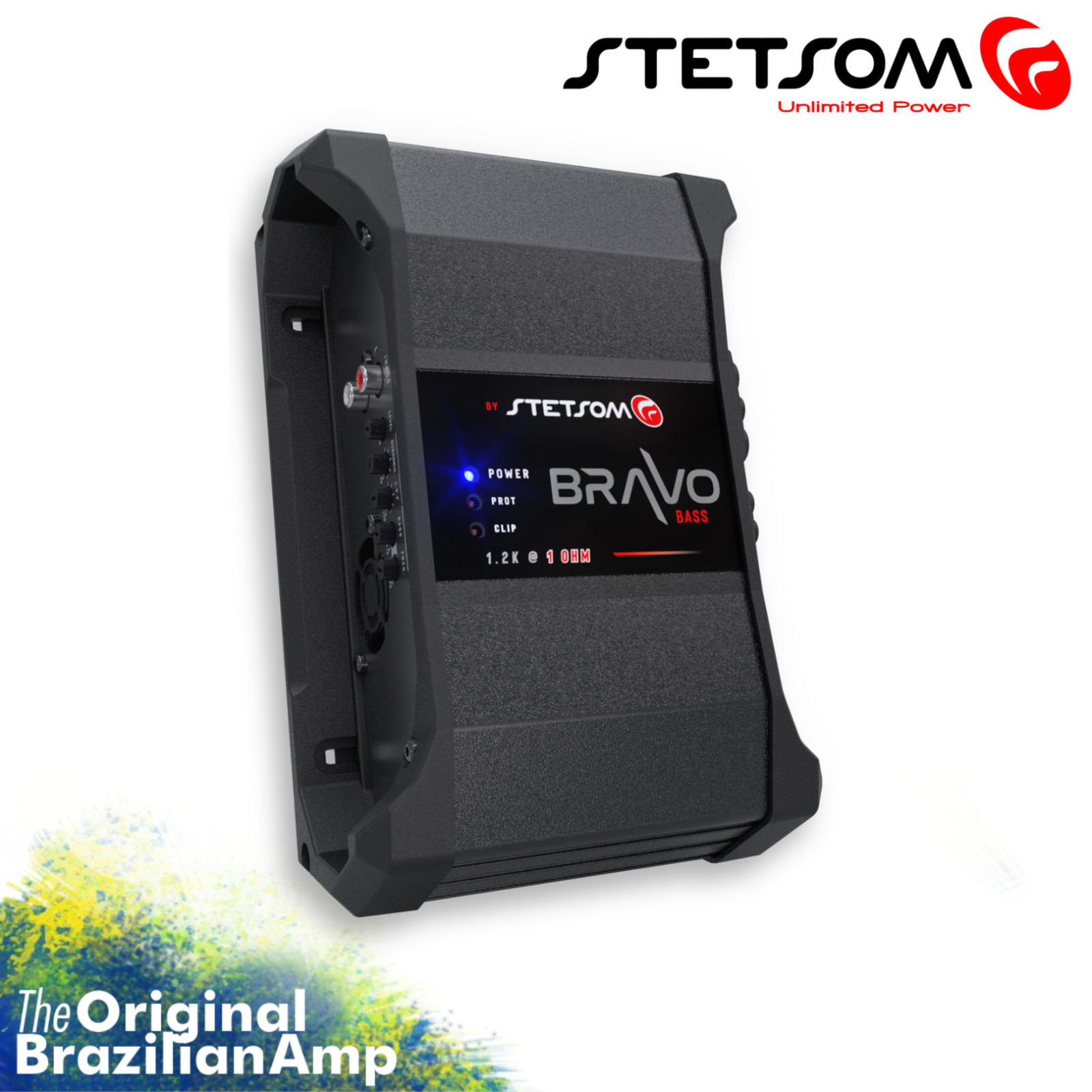 Stetsom BRAVO BASS 1.2k Digital Subwoofer Amplifier Mono Class D 1200 Watts RMS