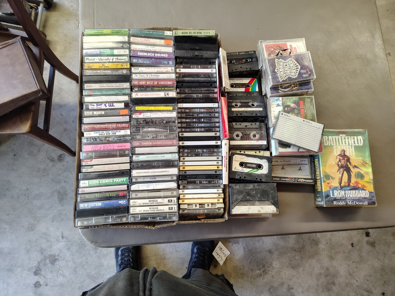 100+ Vintage Cassette Tapes Various Generas and Artists