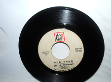 Little Anthony & The Imperials, OUR SONG, 45 rpm record, VG+, DCP-1136 picture