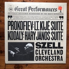 Mint Sealed CBS Great Performances 100 - Prokofiev Kije - Kadaly Janos - Szell picture