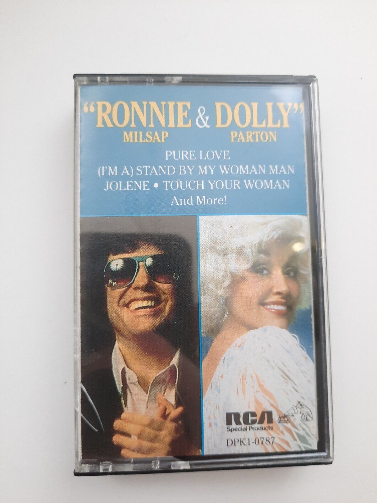 Vintage Ronnie Milsap & Dolly Parton Cassette Tape Country Music
