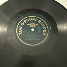 1906 OLDIE - BOB ROBERTS 78 rpm ZON-O-PHONE 422 UNCLE'S QUIT WORK TOO V picture