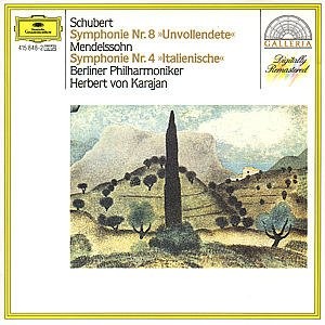 Various - Schubert: Symphony No. 8 in B minor, D759 / Mendelssohn