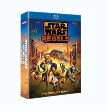 Star Wars: Rebels Blu Ray Collection Seasons 1-4(DVD,10- Discs)New. Sealed.. picture