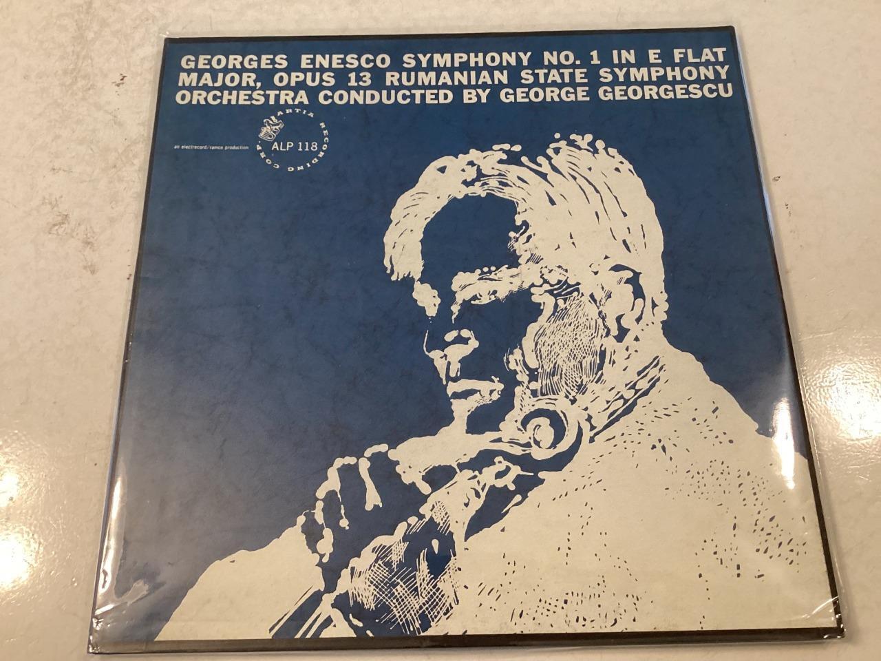 VINYL LP RECORD 1960S GEORGES ENESCO SYMPHONY NO 1 IN E FLAT