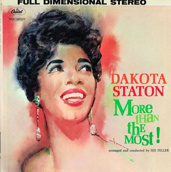 Dakota Staton More Than The Most Sid Feller Capitol ST1325-Vintage \'59 Vocal LP