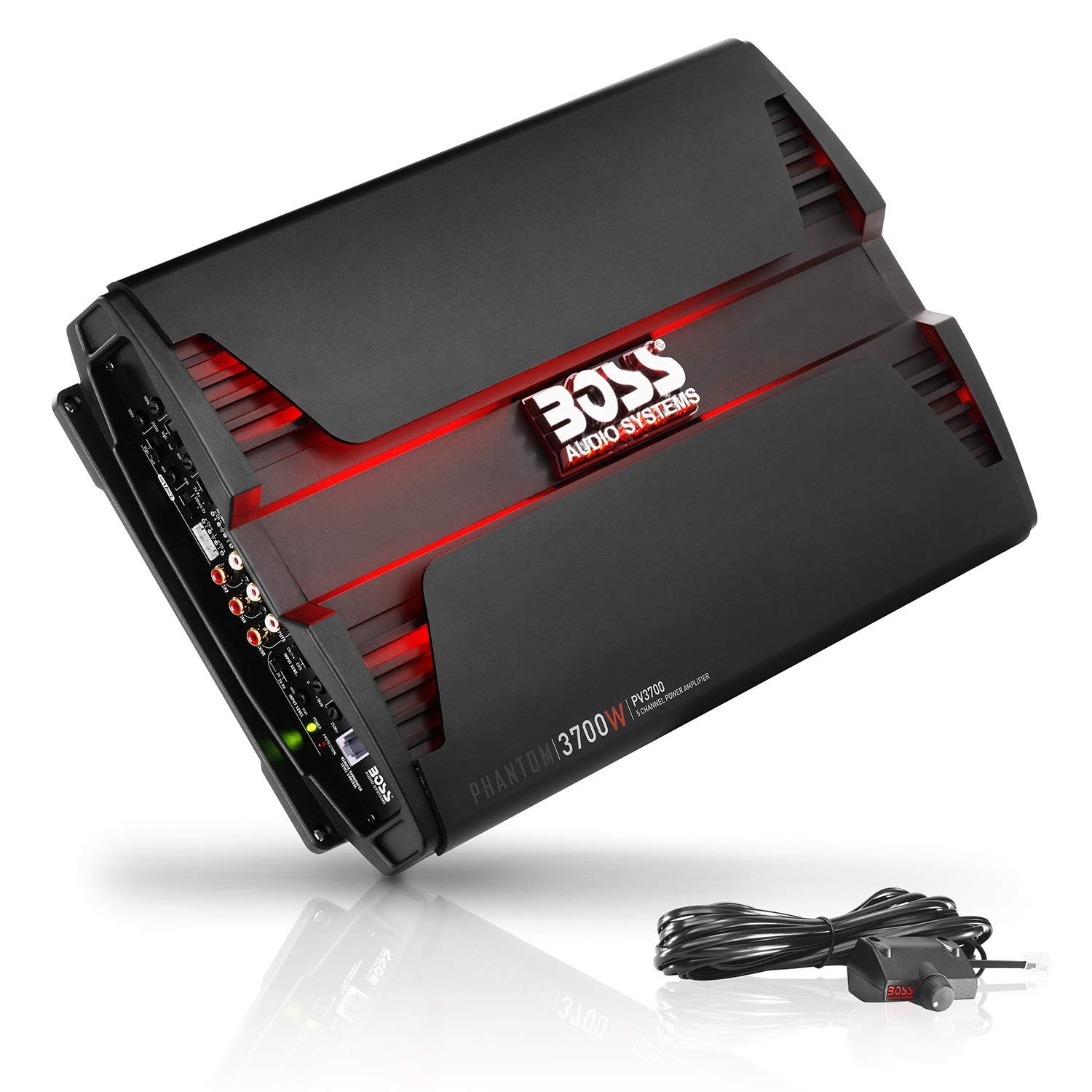 BOSS Audio Systems PV3700 5 Channel Car Stereo Amplifier – 3700 High Output, ...