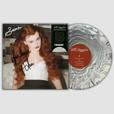 SIGNED Saint Avangeline - Gardener Of Eden Limited Edition Liquid Silver Vinyl picture