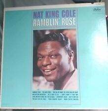 Nat King Cole Ramblin Rose Vinyl LP Preowned Vintage 1962 picture
