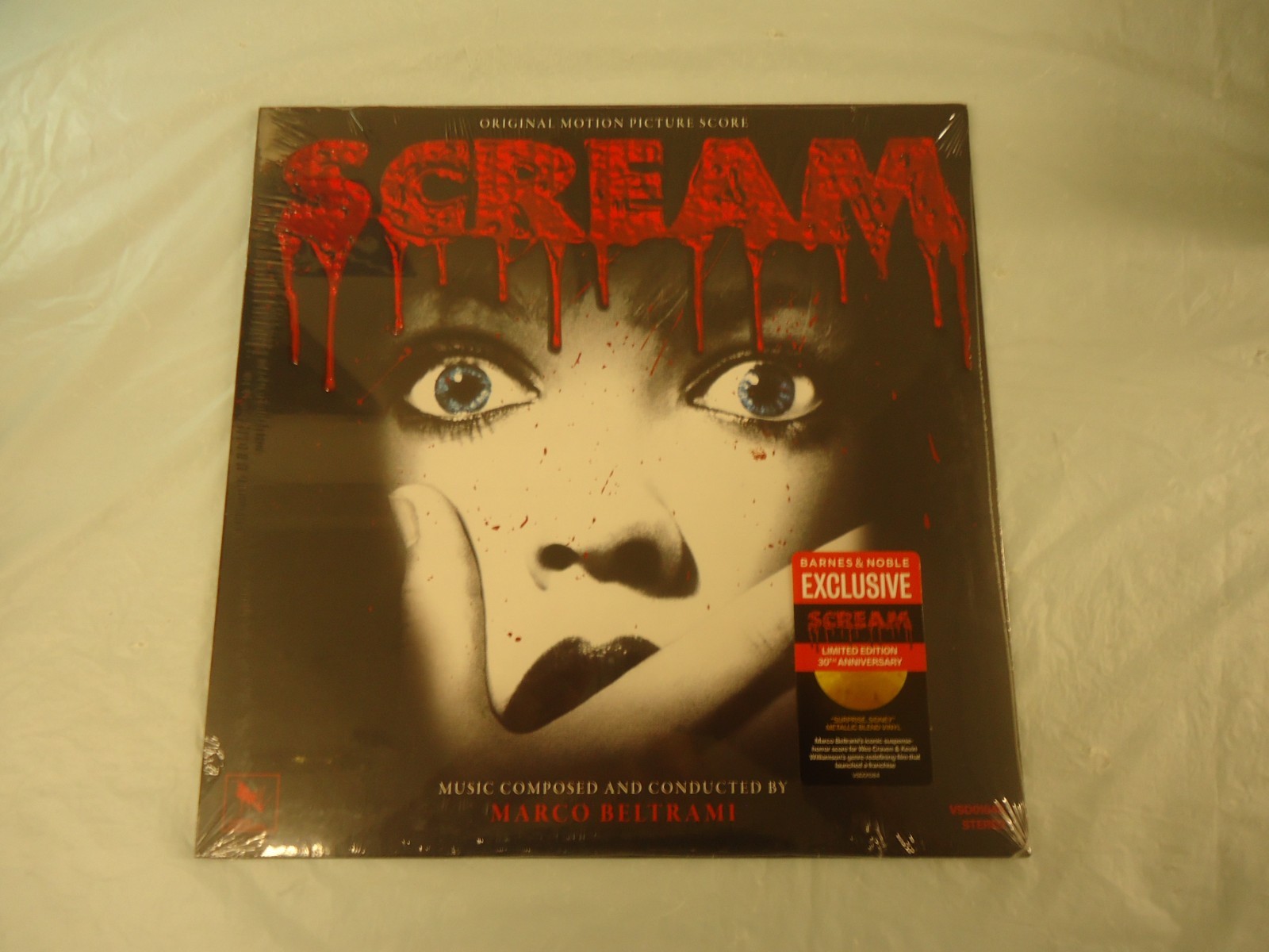 Marco Beltram Scream Soundtrack LP (2022) NEW 30th Anniversary Metallic Blend