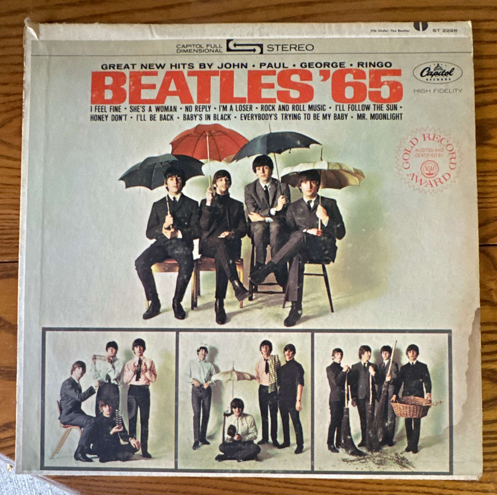 The Beatles - Beatles \'65 Capitol Records ST 2228 Stereo 12\