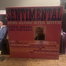Sentimental Sing Along With Mitch Miller And The Gang LP Vinyl Columbia CL 1457 picture