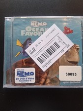 Finding Nemo Ocean Favorites CD Disney Soundtrack Kids 2003 Walt Disney picture