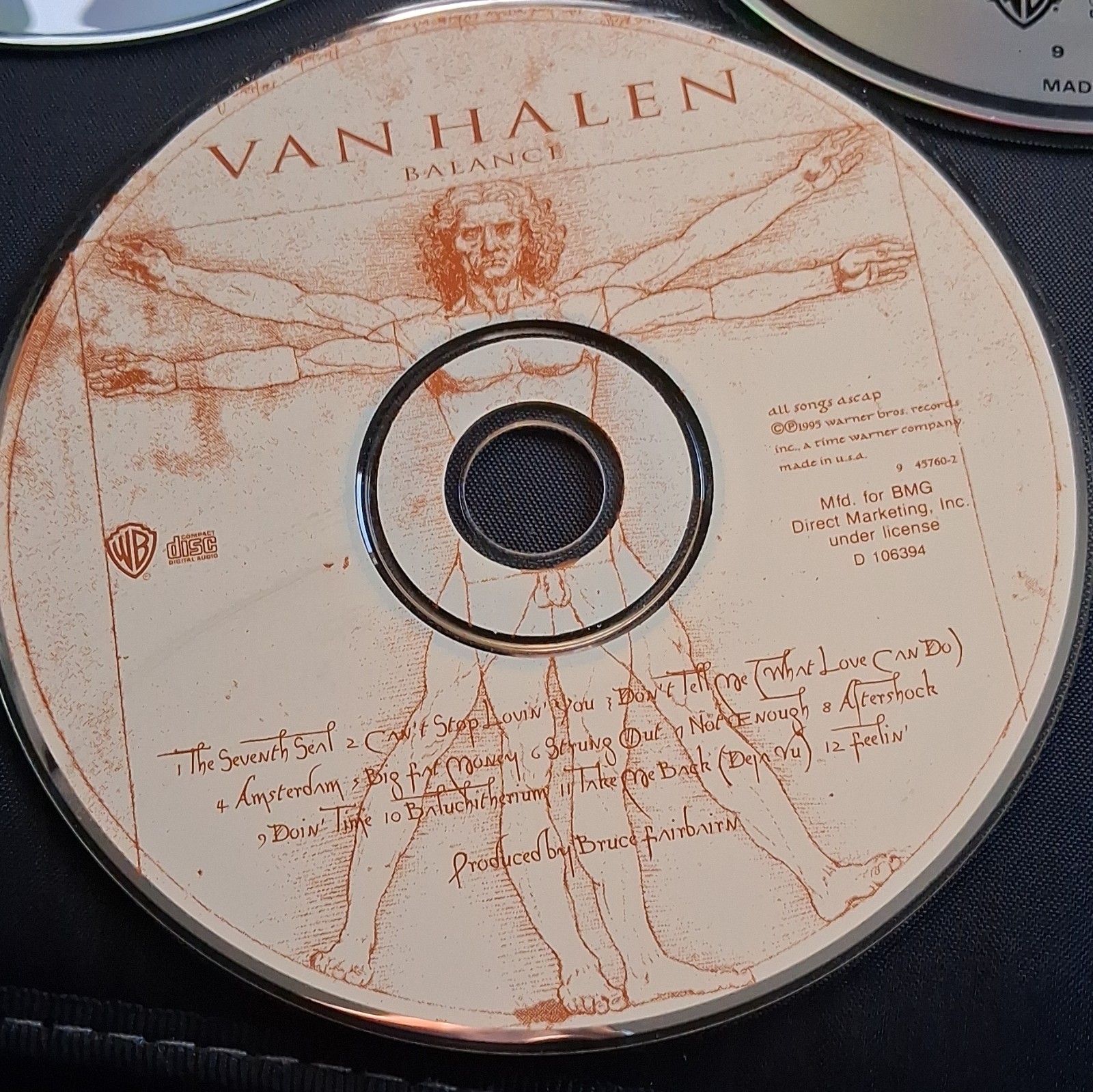 Van Halen - CD Lot 1984 5150 Balance Rock Warner Bros 9 23985-2 25394-2