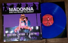 Ultra Rare New  Madonna - Confessions ll Live in NYC Blue Colored Vinyl lp  picture