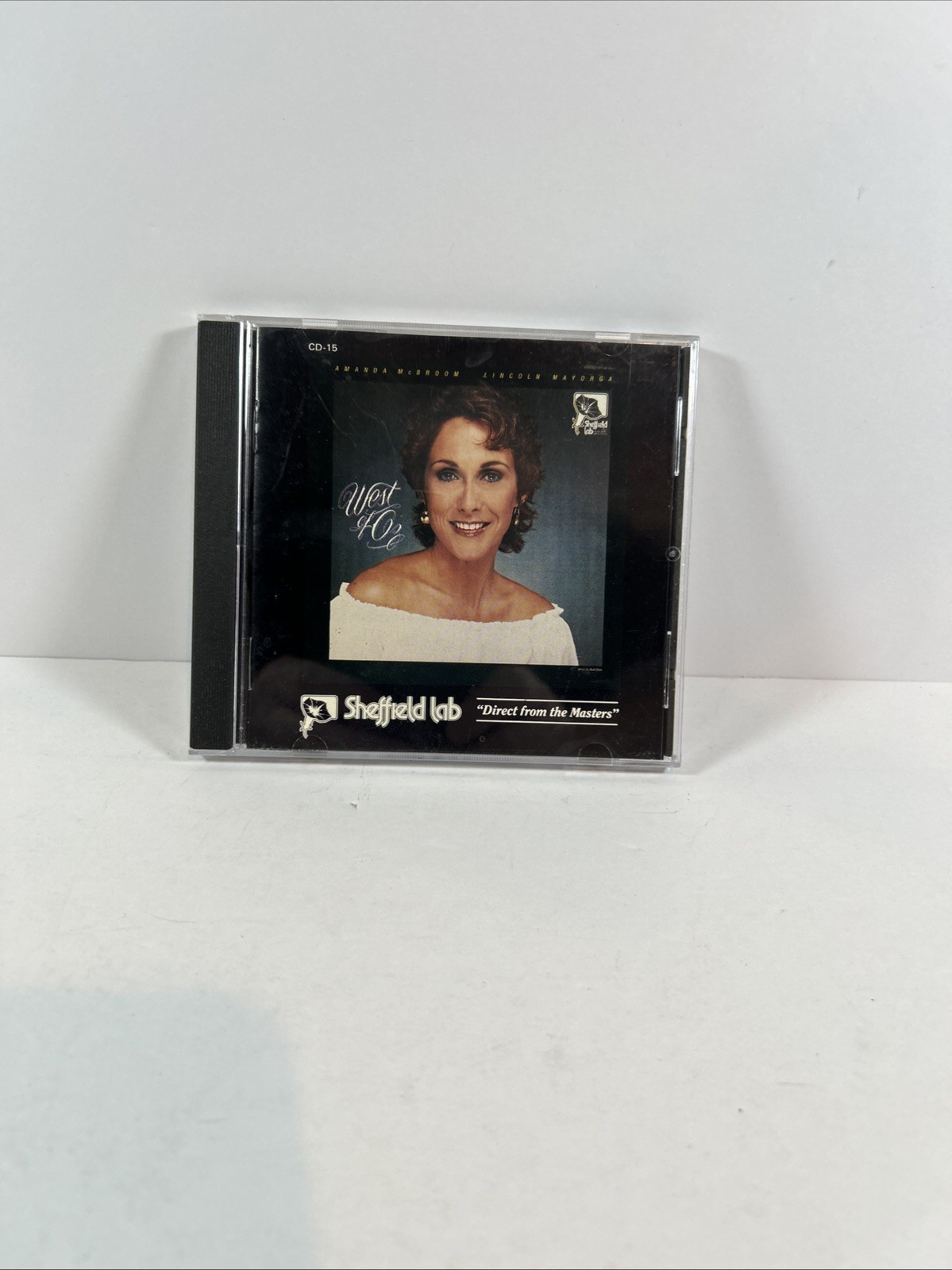 SHEFFIELD Lab CD 10015-2-M: AMANDA McBROOM, Lincoln Mayorga, West Of Oz, 1990 SS