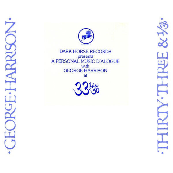 George Harrison - Dark Horse Records Presents A Personal Music Dialogue With Geo
