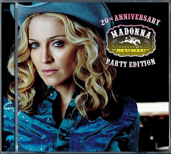 Madonna Music 20th Anniversary Party Edition CD