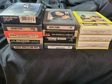 Vintage 8-Track Tape Cartridges Mixed Lot Of 12 Total Tapes Untested picture