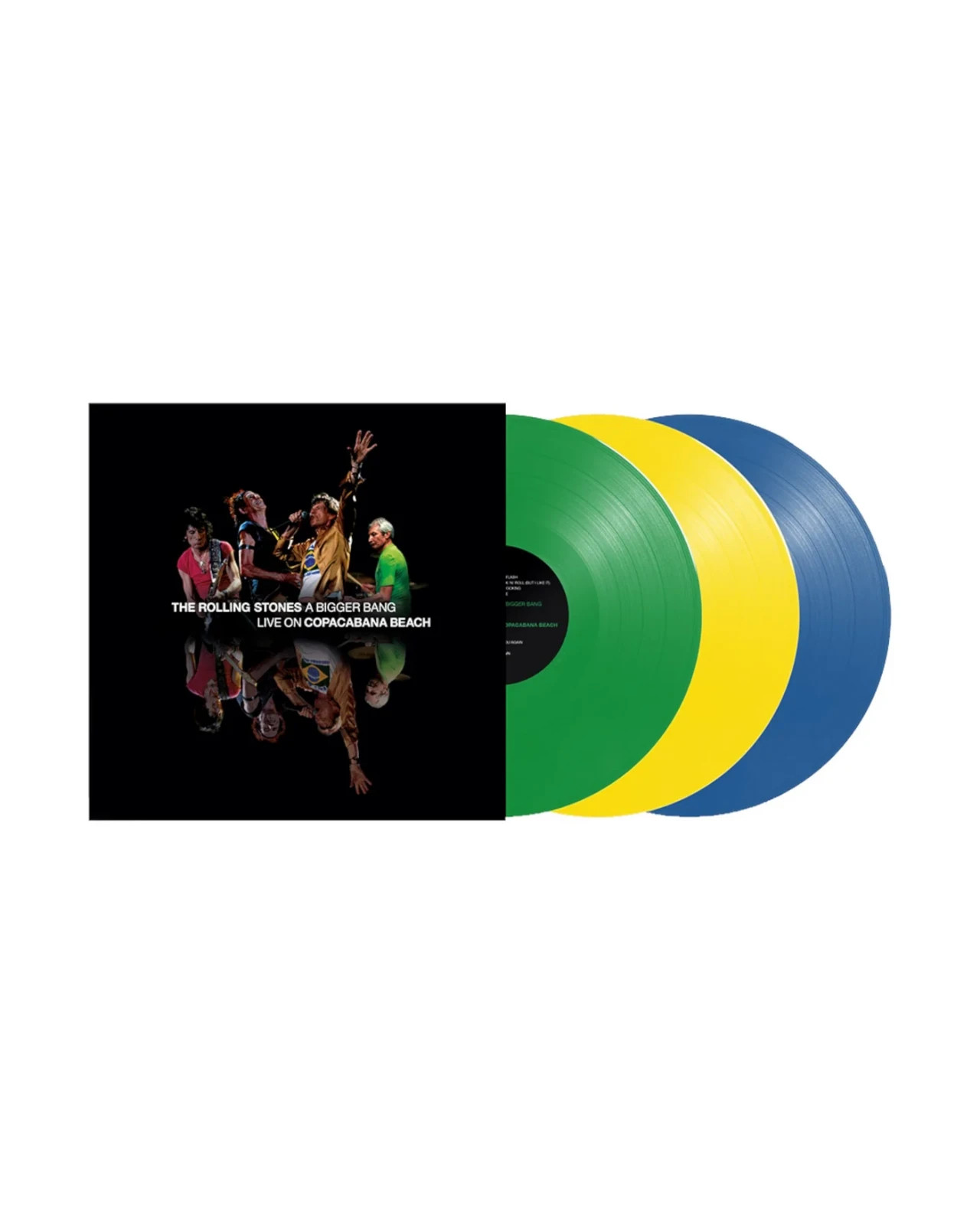 ROLLING STONES: BIGGER BANG LIVE ON COPACABANA BEACH 3 X LP 