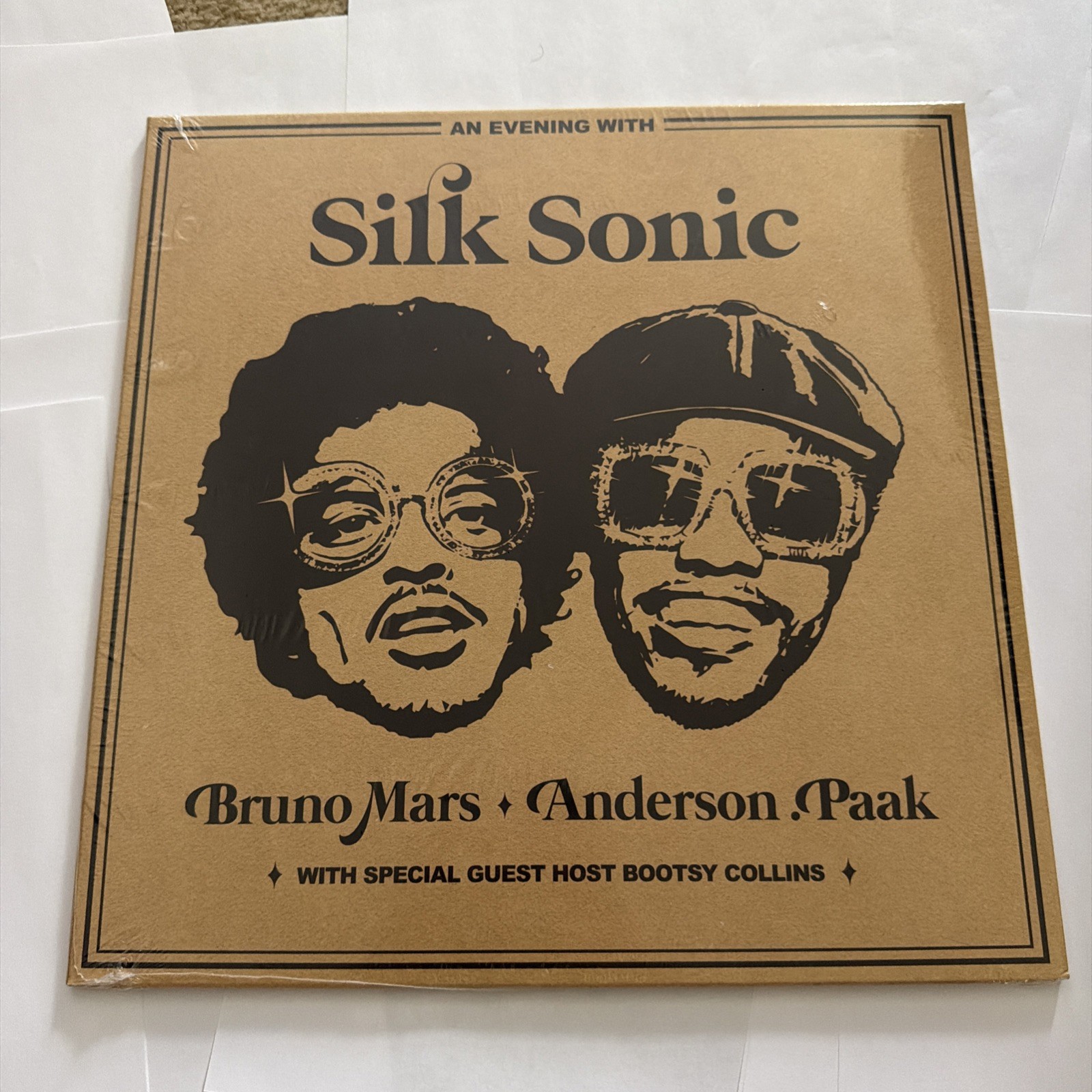 An Evening With Silk Sonic by Bruno Mars/Anderson Paak (Vinyl LP, 2022, Atlantic