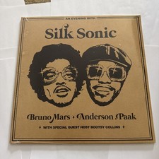 An Evening With Silk Sonic by Bruno Mars/Anderson Paak (Vinyl LP, 2022, Atlantic picture