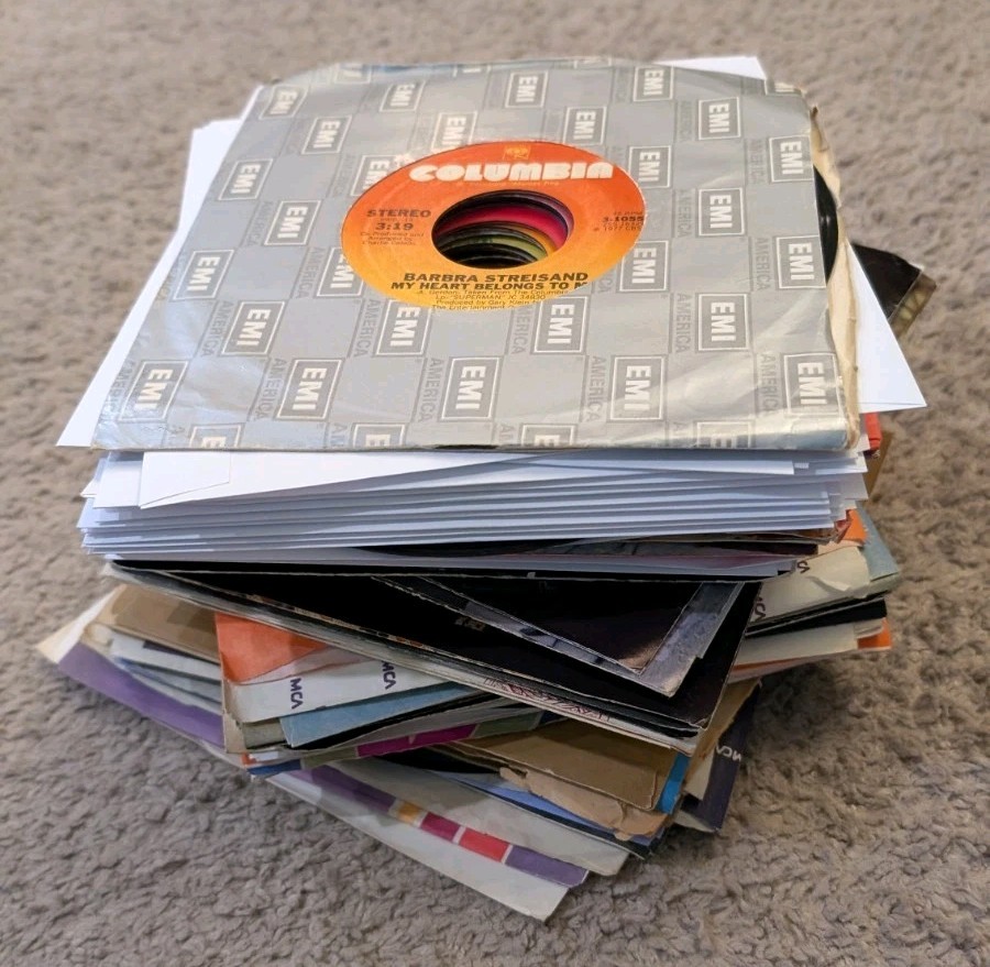 60 1970s 1980s Pop Rock New Wave 45 RPMS 7\