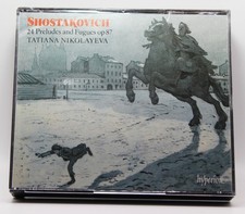TATIANA NIKOLAYEVA Shostakovich 24 Preludes & Fugues Op 87 Classical 3 CD Set picture