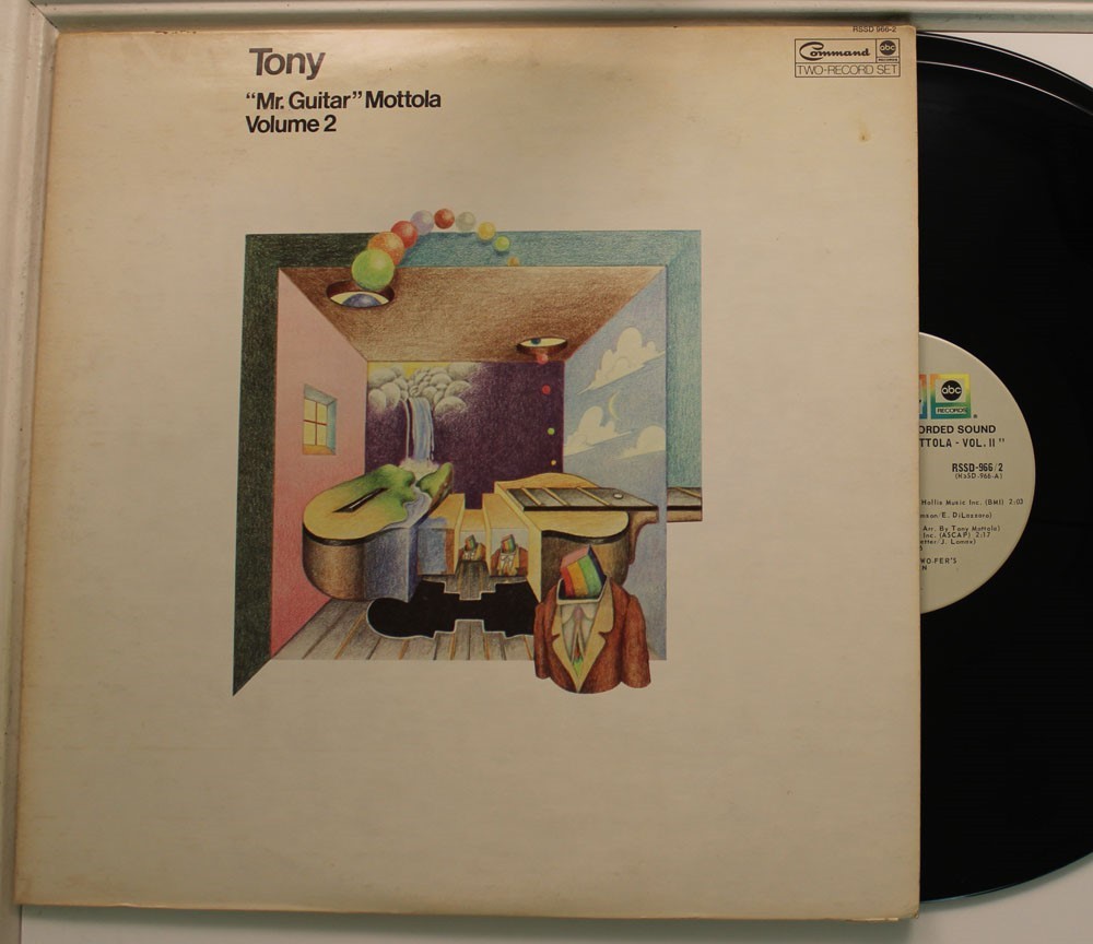 Tony Mottola 2Lp Mr. Guitar Volume 2 On Command - Vg++/ Vg++