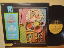 Carl Philipp Emanuel Bach - Four Orchestral Symphonies, LP EX Nonesuch Stereo  picture