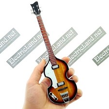 Mini Guitar 1:4 Beatles PAUL McCARTNEY violin bass miniature gadget chitarra picture