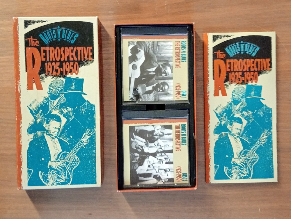 Roots and Blues The Retrospective 1925-1950 4 CD Box Set w/ Booklet