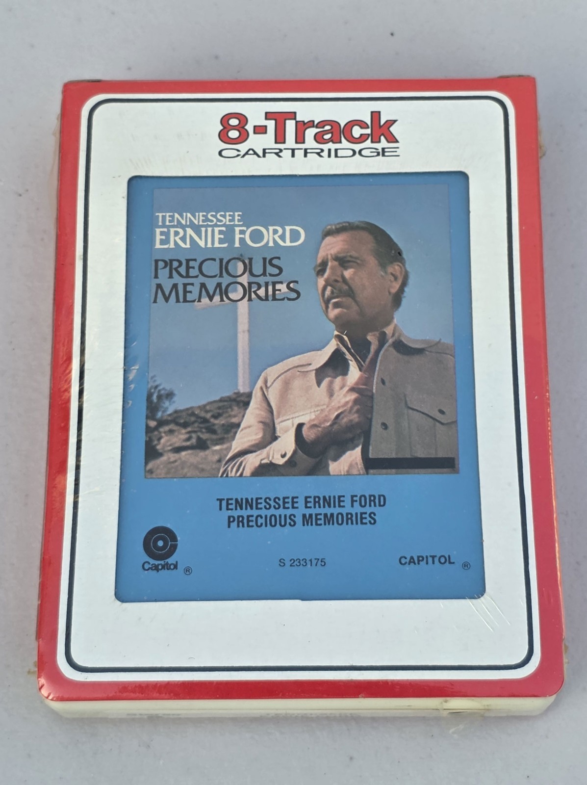 Tennessee Ernie Ford (Sealed) Precious Memories / 8-Track Tape Great RARE Find
