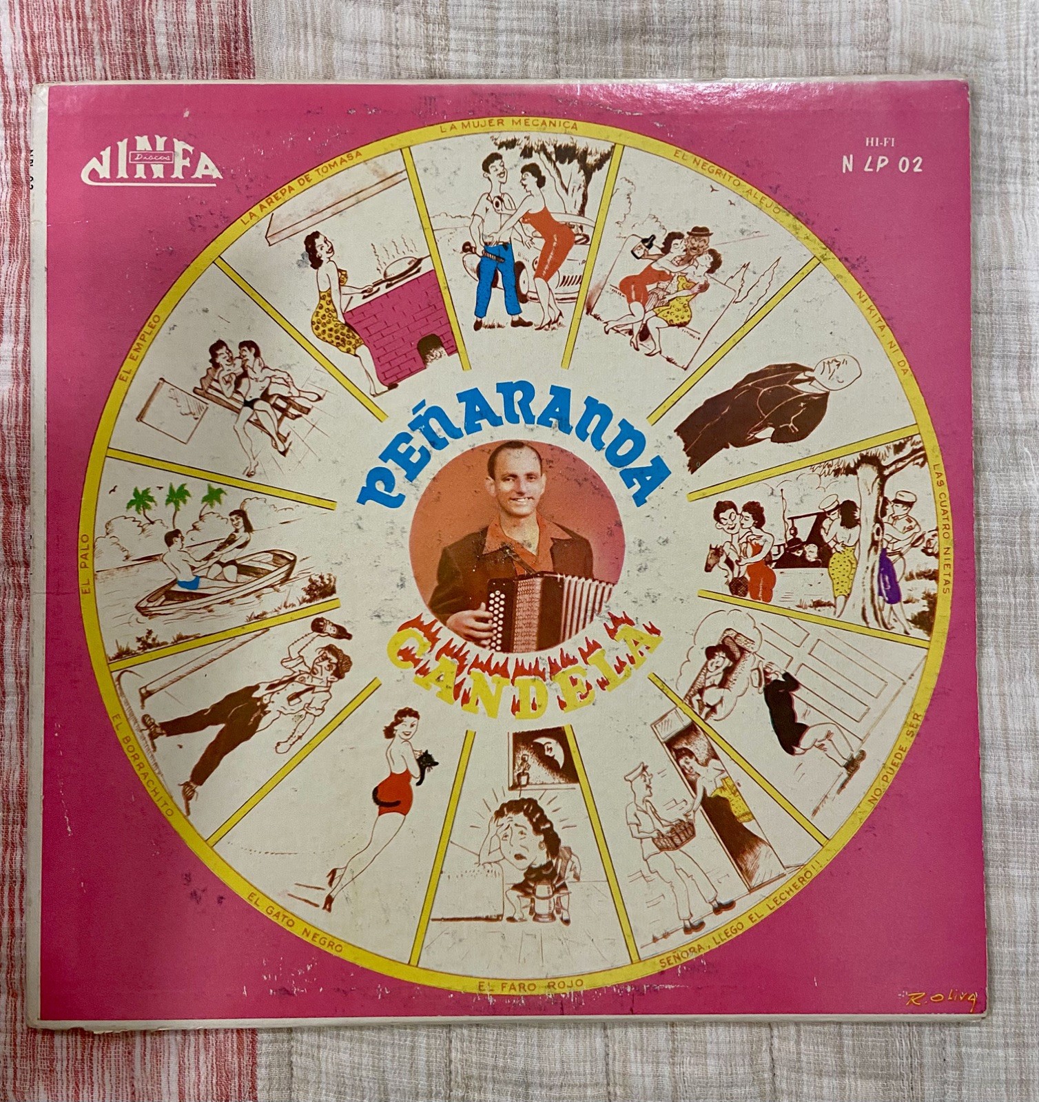 Jose Maria Peñaranda– Candela NINFA RECORDS NLP 02 *Rare* Vinyl