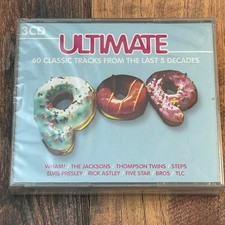 Ultimate Pop 60 Classic Tracks CD 3-disc Pop Soul Disco 80s 90s 00s Compilation picture