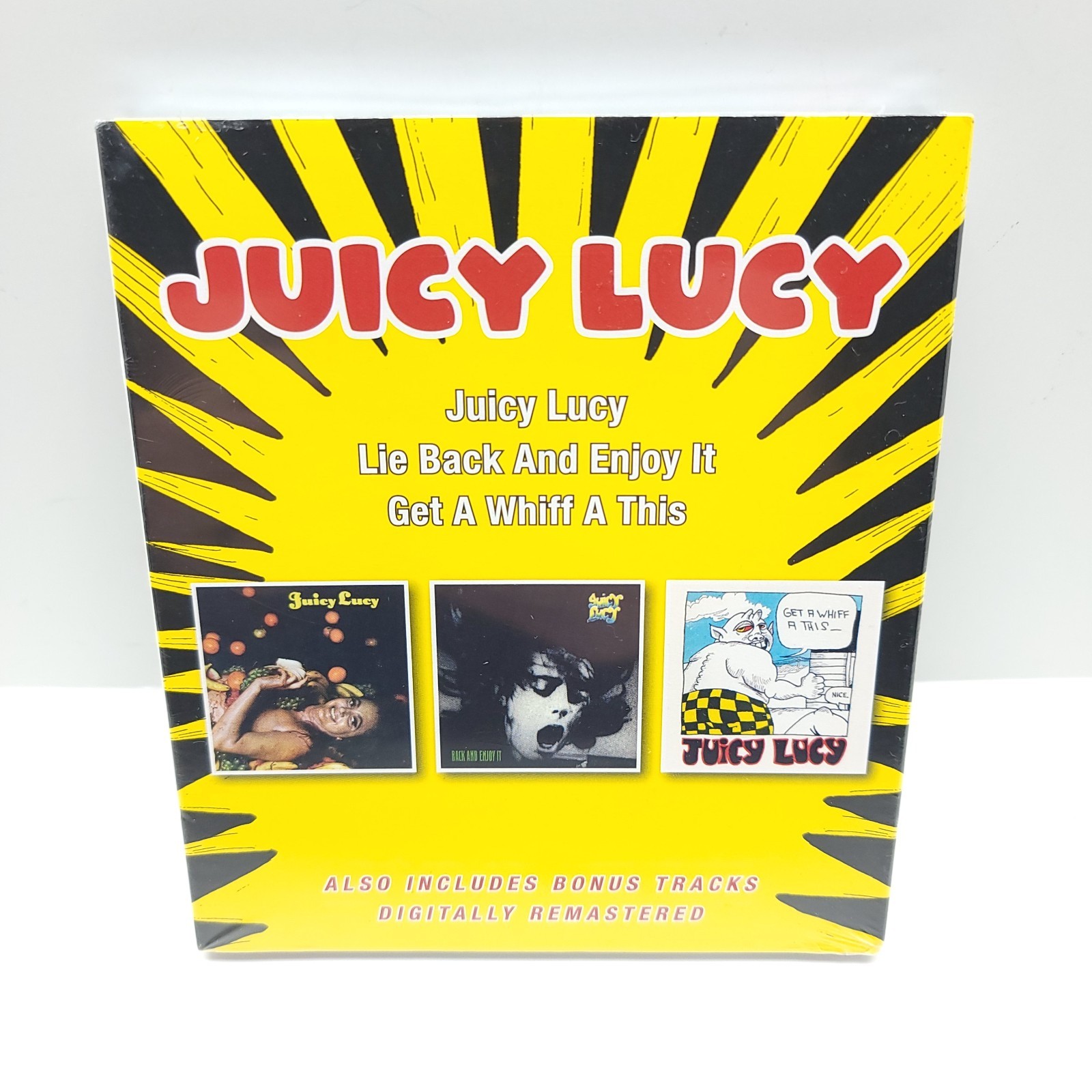 Juicy Lucy : Juicy Lucy/Lie Back and Enjoy It/Get a Whiff a This CD Bonus