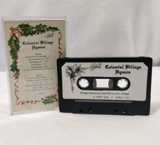 RARE Lefton Colonial Village Hymns Cassette 1992 WORKS Christmas Music Vintage picture