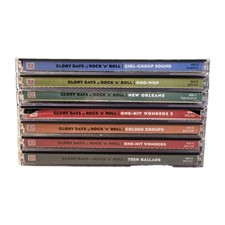 Time Life Glory Days Of Rock 'N' Roll Cd Lot Of 7 Rock Pop Jazz Doo Wop 14 Discs picture