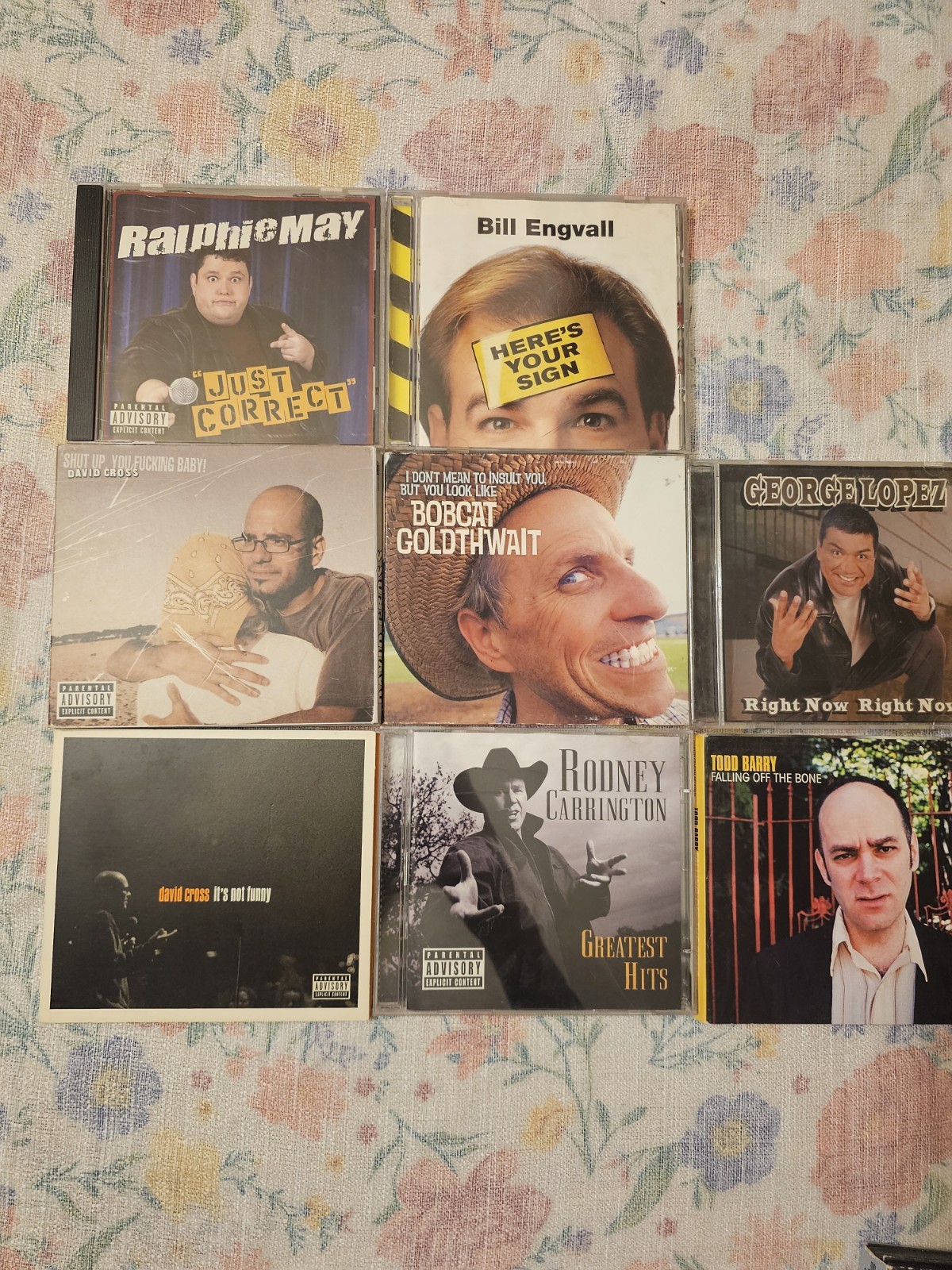 Comedy Stand-Up Lot Bill Engvall, George Lopez, David Cross, Bobcat, Ralphie May