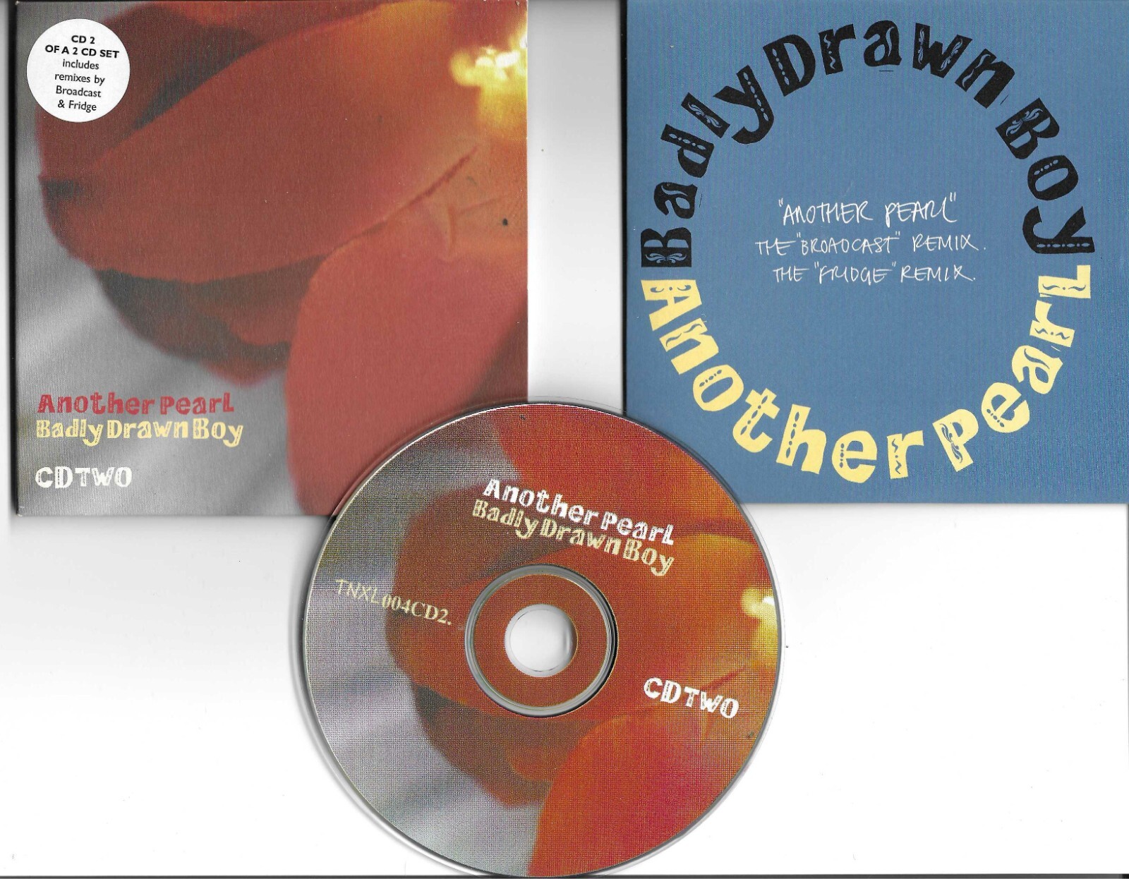 BADLY DRAWN BOYS Another Pearl w/ 2 RARE REMIXES Europe CD single USA seller