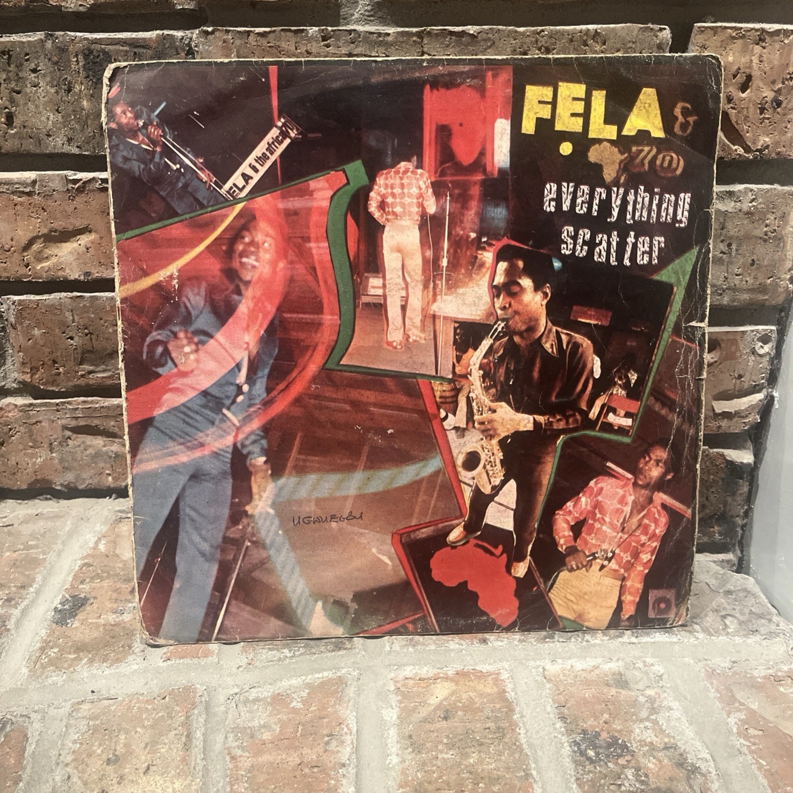 Fela Kuti & Africa 70 - Everything Scatter Original Release 1975 RARE