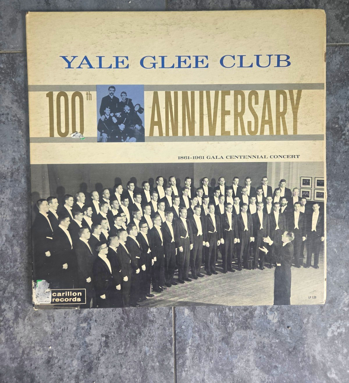 Yale Glee Club - 100th Anniversary (LP, 1961) Carillon LP 120 12\